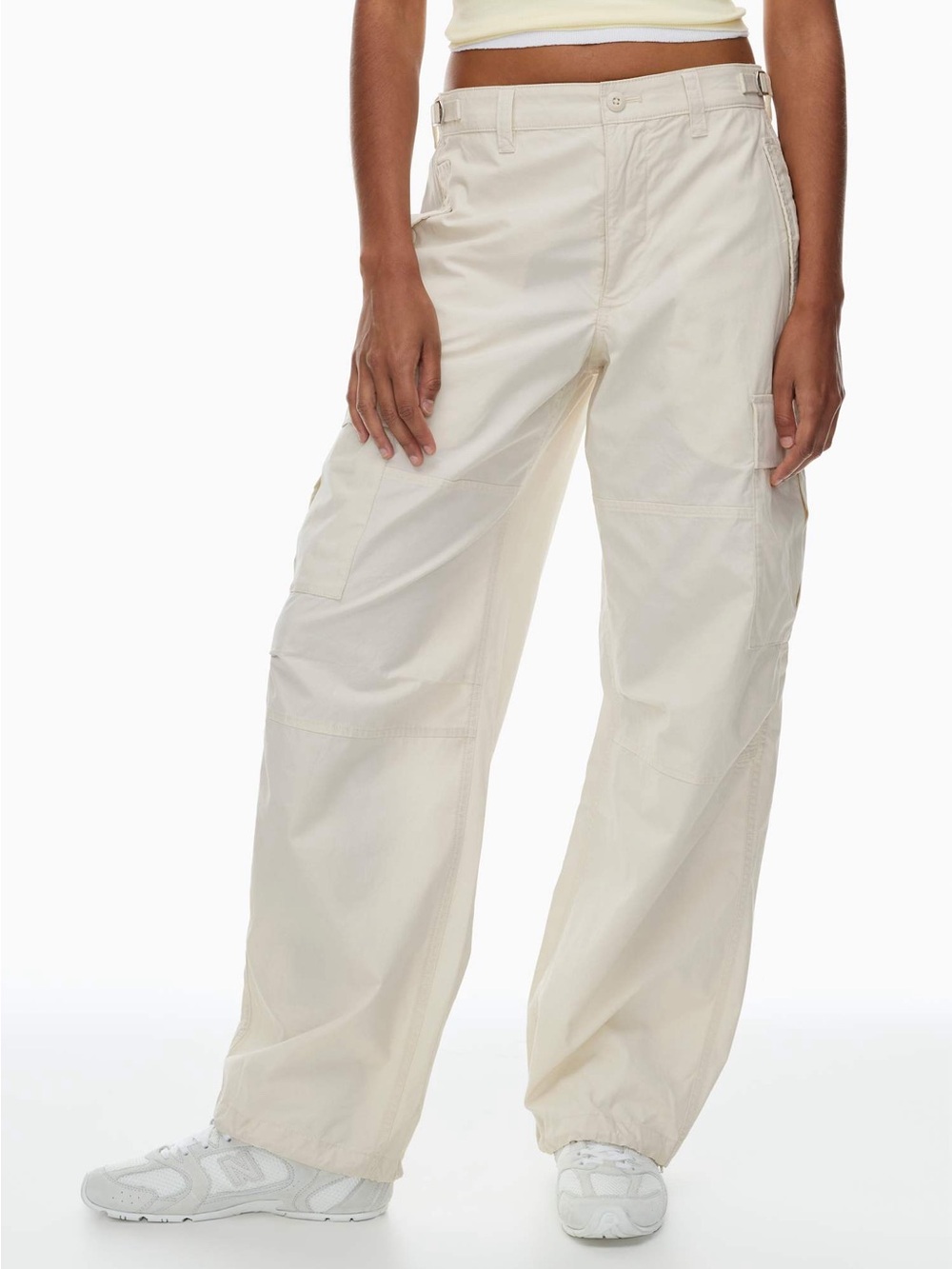 TNA Supply Cargo Pant Tan Mid Rise in Birch sz 6